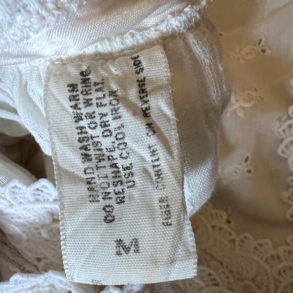 Vintage 70s Christian Dior Prairie Long Night Gown & Robe Womens Medium - Picture 16 of 16